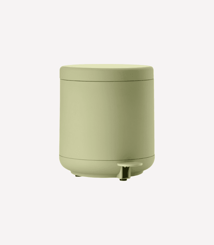 subject Deform custom פח אשפה 4 ליטר, ירוק מעושן לחדר האמבטיה ZONE UME - ה.חבושה