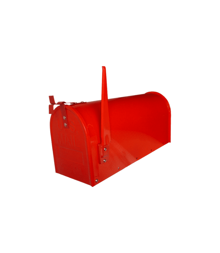 תיבת דואר אמריקאית אדומה
